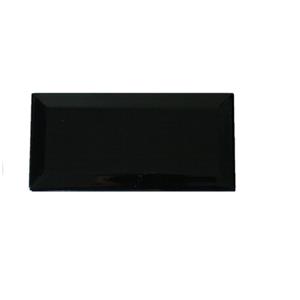 Terre d'Azur Metro wandtegel 7,5x15cm zwart