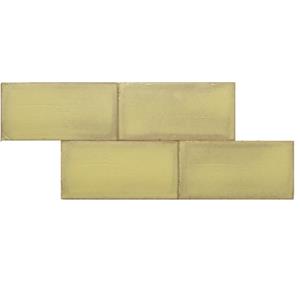 Terre d'Azur Terre-Spatula wandtegel 10x20cm groen licht
