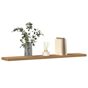 VidaXL Wandschappen 4 st 60x20x1,5 cm bewerkt hout artisanaal eiken