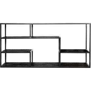 Het Steigerhouthuis Dressoir Huub Zwart Mangohout 125 cm