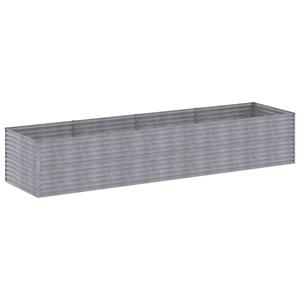 VidaXL Plantenbak verhoogd 386x100x69 cm cortenstaal