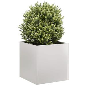 VidaXL Plantenbak 40x40x40 cm roestvrij staal