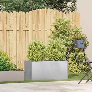 VidaX Plantenbak 80x40x40 cm gegalvaniseerd staal