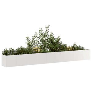 VidaXL Plantenbak 360x40x40 cm roestvrij staal
