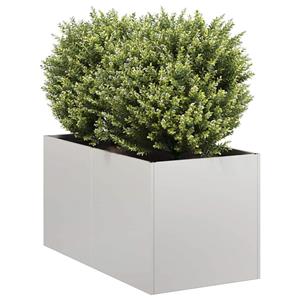 VidaXL Plantenbak 40x80x40 cm roestvrij staal