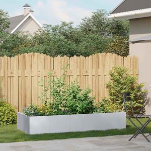 VidaXL Plantenbak 200x80x40 cm gegalvaniseerd staal