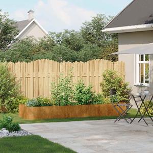VidaXL Plantenbak roestig 280x80x40 cm weervast staal