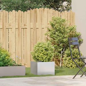 VidaXL Plantenbak 40x40x30 cm roestvrij staal