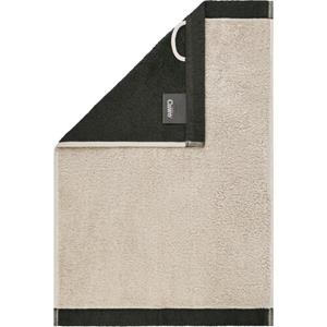 Cawö Cawo Lifestyle Splash Doubleface 7071 Gastendoekje 30x50 leinen/basalt