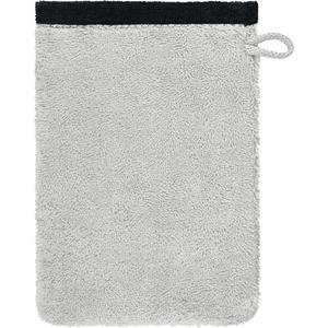 Cawö Cawo Lifestyle Splash Doubleface 7071 Washandje 16x22 platin/schwarz