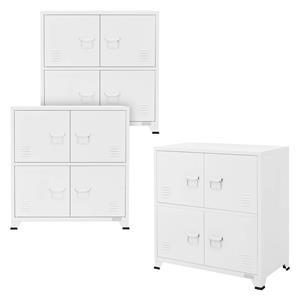 Set van 3 kantoorkasten Roger |