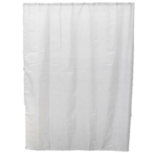Tendance Douchegordijn met ringen - wit - polyester - 180x200 cm -