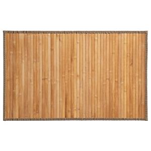 5five Bathroom Solutions Badmat - bamboe hout - 50 x 80 cm -