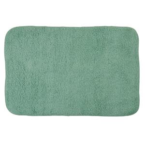 Merkloos Mintgroene badkamer/douche mat 90 x 60 cm -