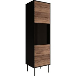 Meubella Vitrinekast Cordoba - Eiken - 53 cm