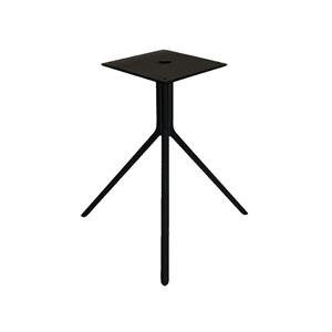 Furniture Legs Europe Stalen salononderstel zwart rond ø 36 cm en hoogte 39 cm (koker 1,6 cm)
