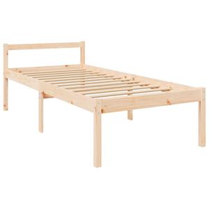 VidaXL Seniorenbed massief grenenhout 100x200 cm