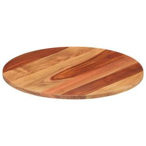 VidaXL Tafelblad rond 15-16 mm 40 cm massief acaciahout