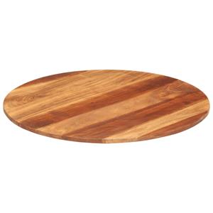 VidaXL Tafelblad rond 15-16 mm 70 cm massief acaciahout