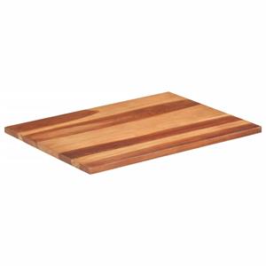 VidaXL Tafelblad 25-27 mm 60x80 cm massief acaciahout