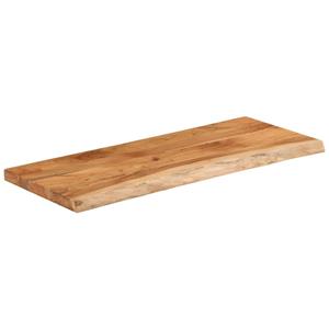VidaXL Tafelblad rechthoekig natuurlijke rand 110x40x3,8 cm acaciahout