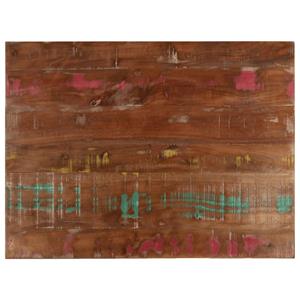 VidaXL Tafelblad rechthoekig 80x60x1,5 cm massief gerecycled hout