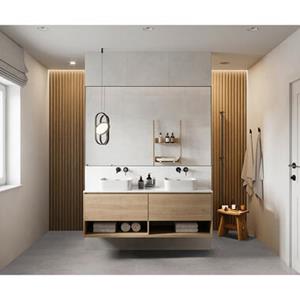Leen Bakker PVC vloer Klik Elegance - Concrete Steel - 2,253 m2