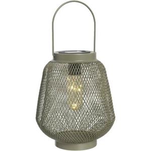 Leen Bakker Lantaarn Madrid - groen - 21,5xØ17,5 cm