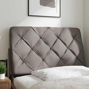 VidaXL Hoofdbordkussen 80 cm stof taupe