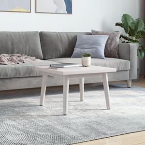 VidaXL Tafelblad vierkant 40x40x2,5 cm massief grenenhout wit