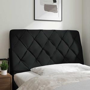 VidaXL Hoofdbordkussen 100 cm stof zwart