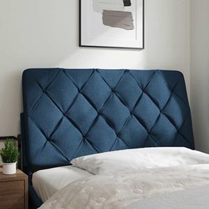 VidaXL Hoofdbordkussen 100 cm stof blauw