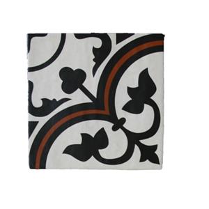 Terre d'Azur Rioja vloertegel Decor 20x20cm creme/terra - per 25 stuks