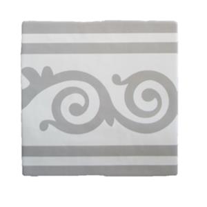 Terre d'Azur Rioja vloertegel Decor 20x20cm wit/grijs - per 25 stuks