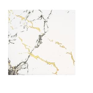 Terre d'Azur Samora vloertegel 20x20cm wit/goud - per 15 stuks