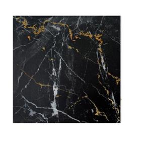 Terre d'Azur Samora vloertegel 20x20cm zwart/goud - per 15 stuks