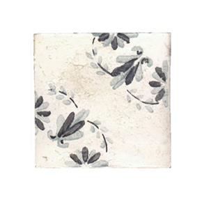 Terre d'Azur Tierra Royal wandtegel met decor 13x13cm wit - per 22 stuks