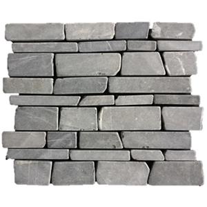 Terre d'Azur Multisticks vloertegel op vel 24x30cm antraciet