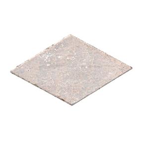 Terre d'Azur Rombo vloertegel 10x17cm creme