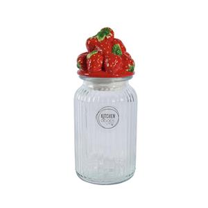 Decoris Voeg Een Vleugje Zomer Toe Aan Je Keuken Met De  Voorraadpot Aardbei. Met