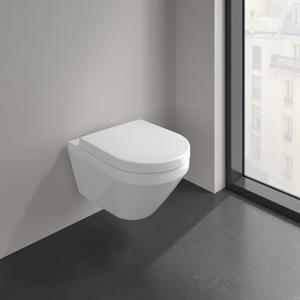 Villeroy & Boch Architectura randloos toilet met TwistFlush rond wit glans