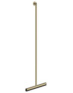 Sanifun vloerwisser met ophanghaak Netti geborsteld messing 110 cm