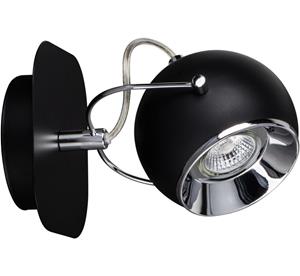 SPOT Light Wandlamp BALL Ledverlichting inclusief, retro-look, flexibel verstelbaar, draaibaar