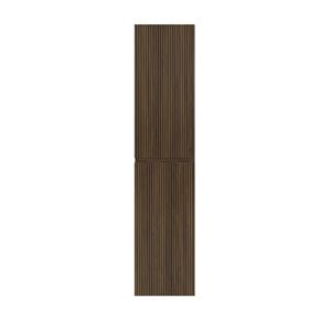 Sanilux Kolomkast  Eleganza Met Greeplijst Dark Walnut