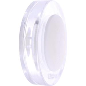 Wagner Design-wanddeurstopper, Ø 38 mm, VE = 2 stuks, hoogte 10 mm, transparant helder/wit