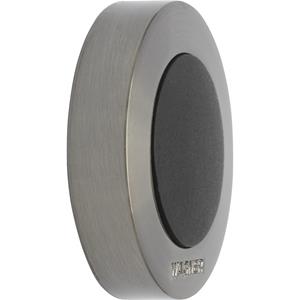 Wagner Design-wanddeurstopper, Ø 38 mm, VE = 2 stuks, hoogte 10 mm, antraciet/zwart