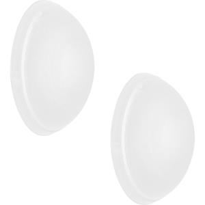 Wagner Wandbuffer, zak / kaart, Ø 20 mm, 10 stuks, hoogte 7 mm, gesatineerd