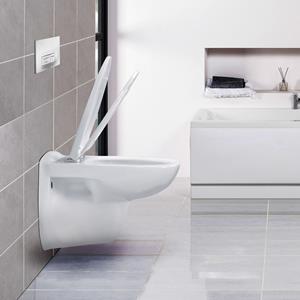 SaniGoods Will hangend toilet met softclose sluiting wit