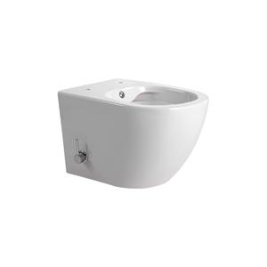 SaniGoods Alan hangend toilet met bidetfunctie wit glans