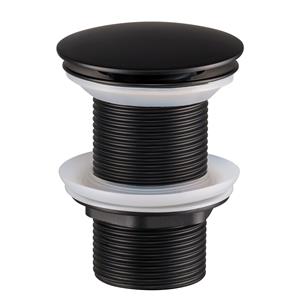 Comad afvoerplug met clicksysteem zwart mat